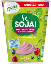 Producto de soja con bayas y cereza BIO 400 g - SOJADE